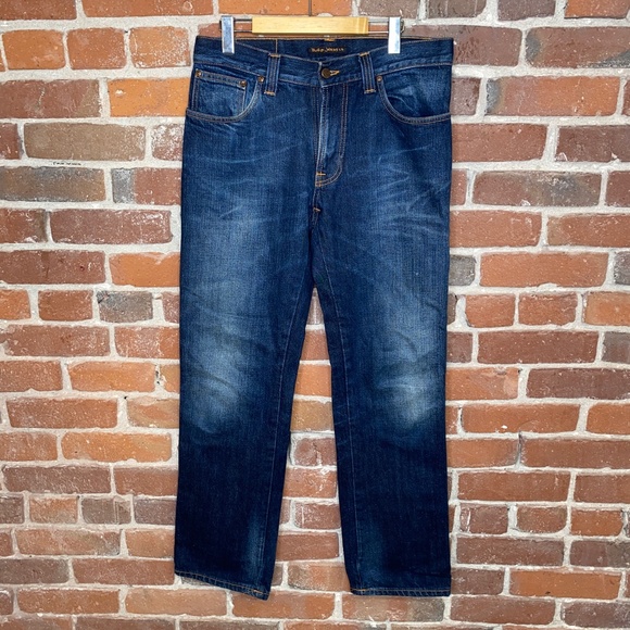 Blue Denim Pants W33 - Nudie Jeans Co - Picture 2 of 10